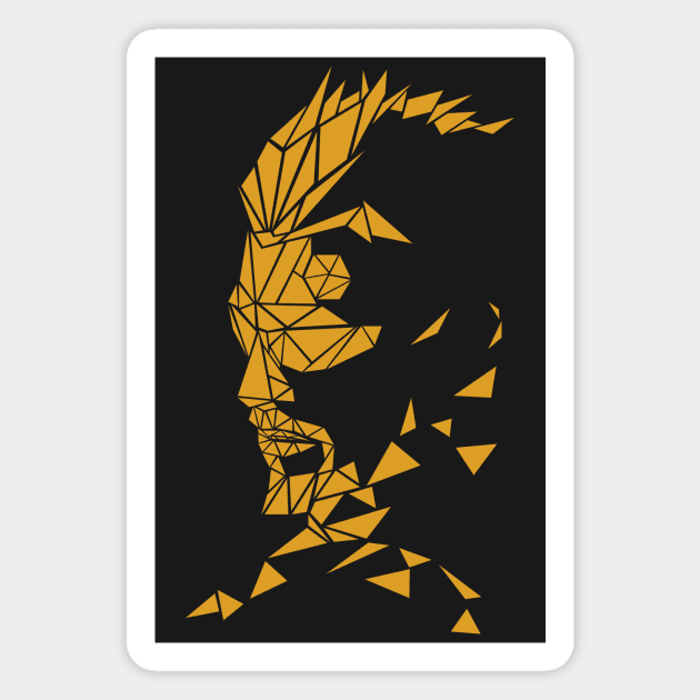 Adam Jensen Polygon Magnet by Chemic